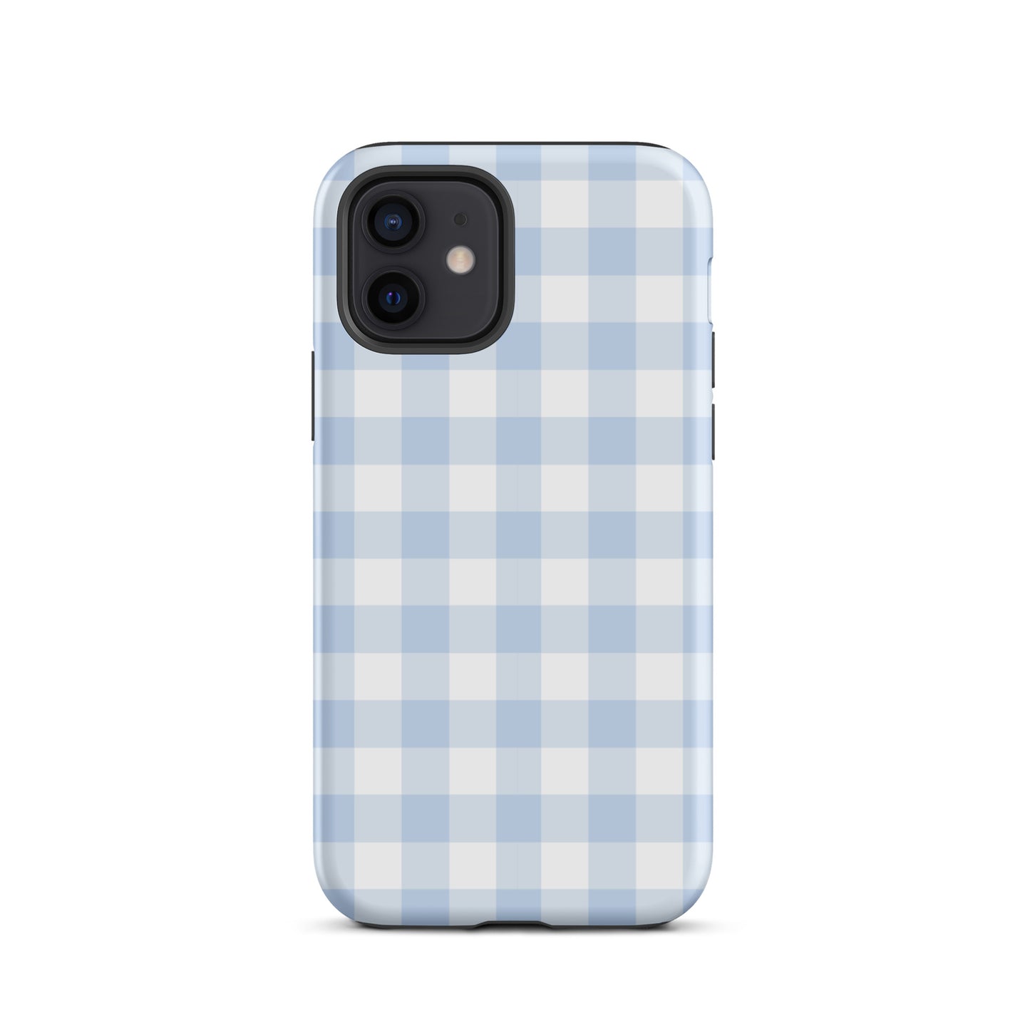 Blue Gingham iPhone Case