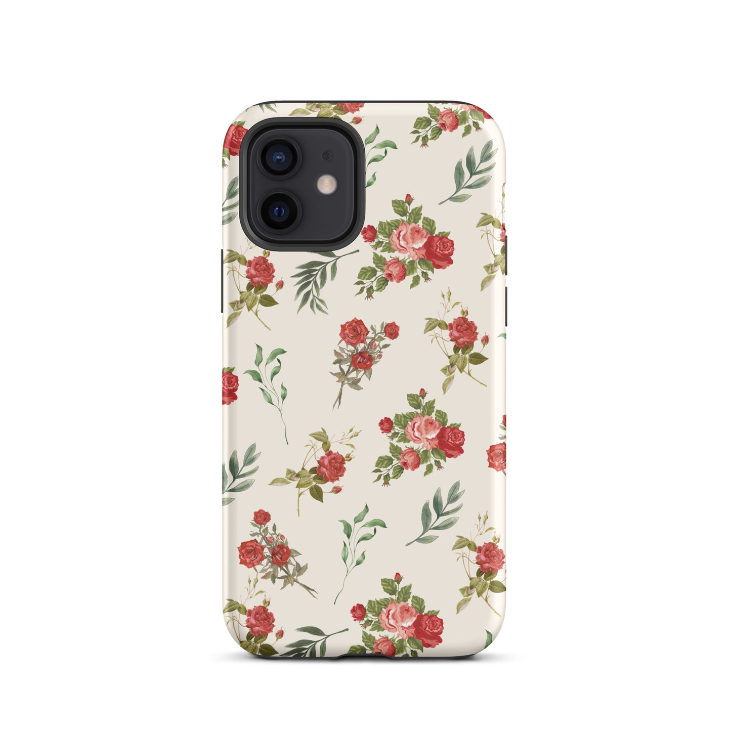 Red Vintage Roses iPhone Case