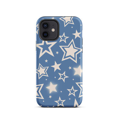 Blue Stardust iPhone Case