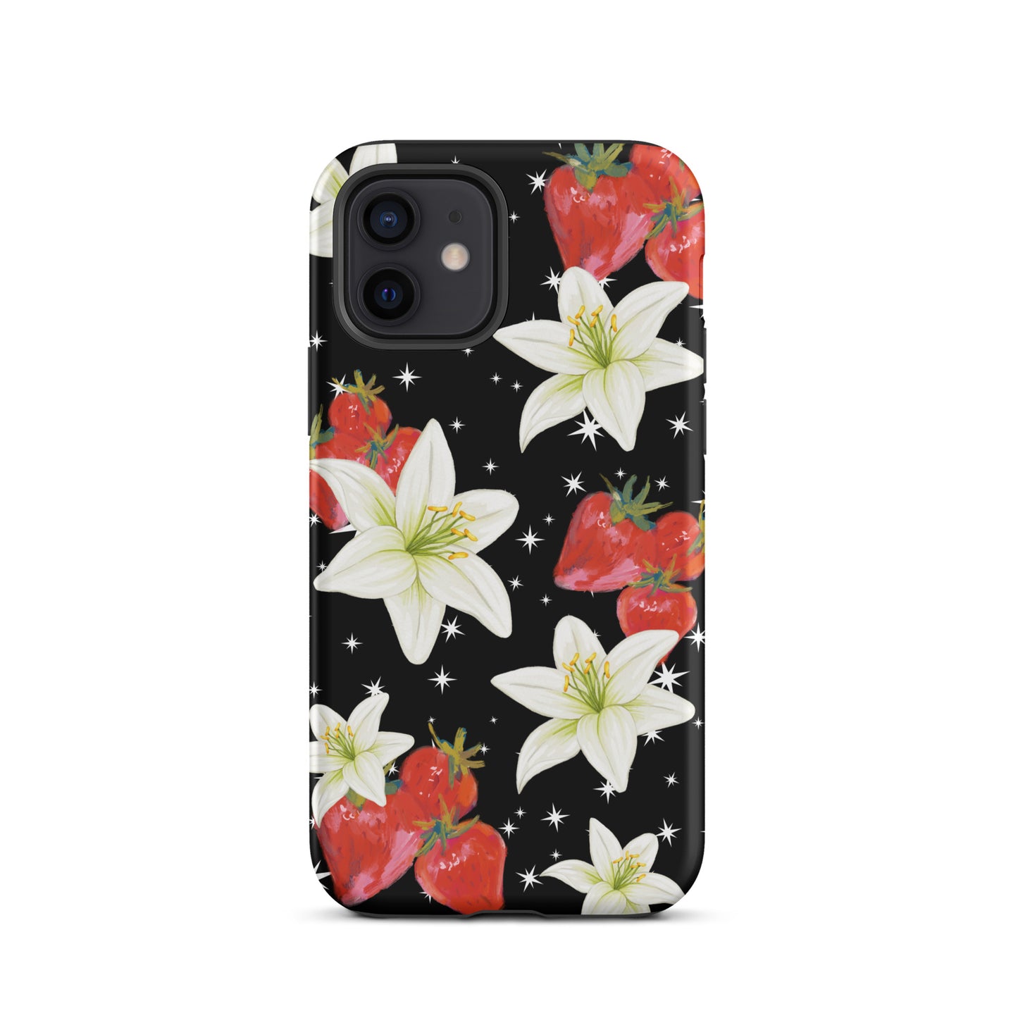 Tiger Lilies & Strawberries iPhone Case