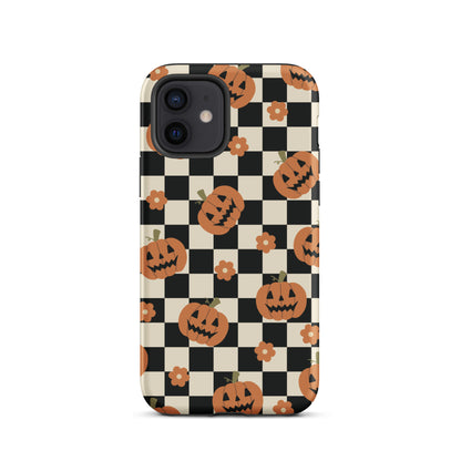 Retro Pumpkins iPhone Case