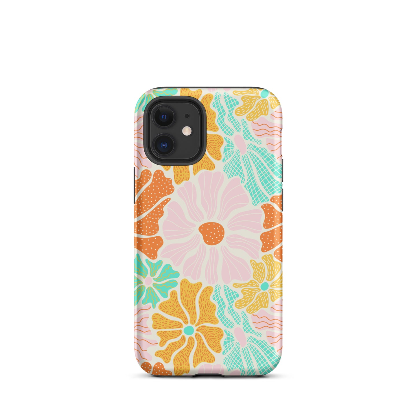 Neon Garden iPhone Case iPhone 12 mini Matte