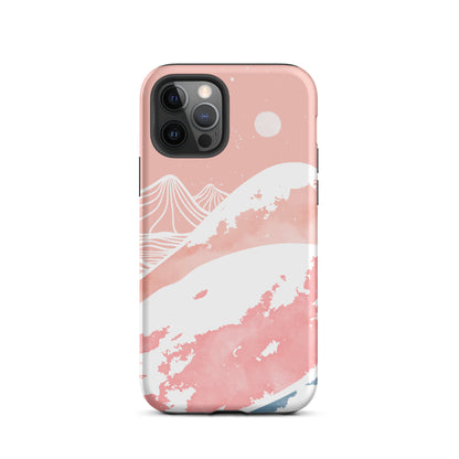 Pink Winter Night iPhone Case iPhone 12 Pro Matte