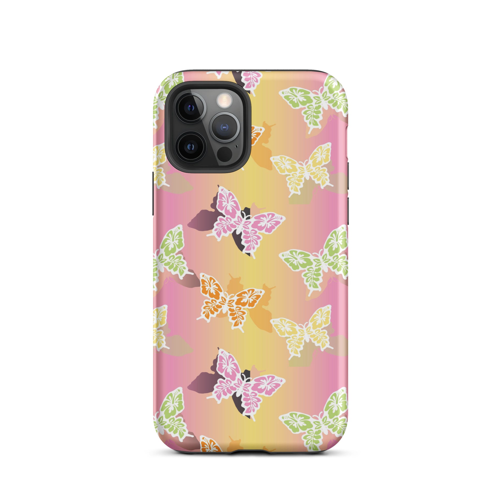 Butterfly Gradient iPhone Case Matte iPhone 12 Pro