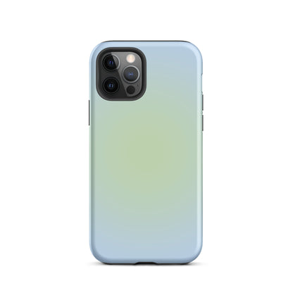 Blue & Green Aura iPhone Case