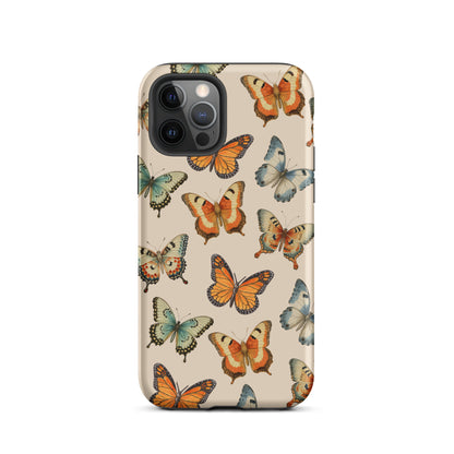 Vintage Butterflies iPhone Case