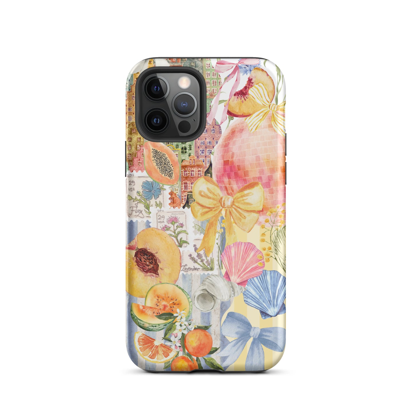 Coquette Summer Collage iPhone Case