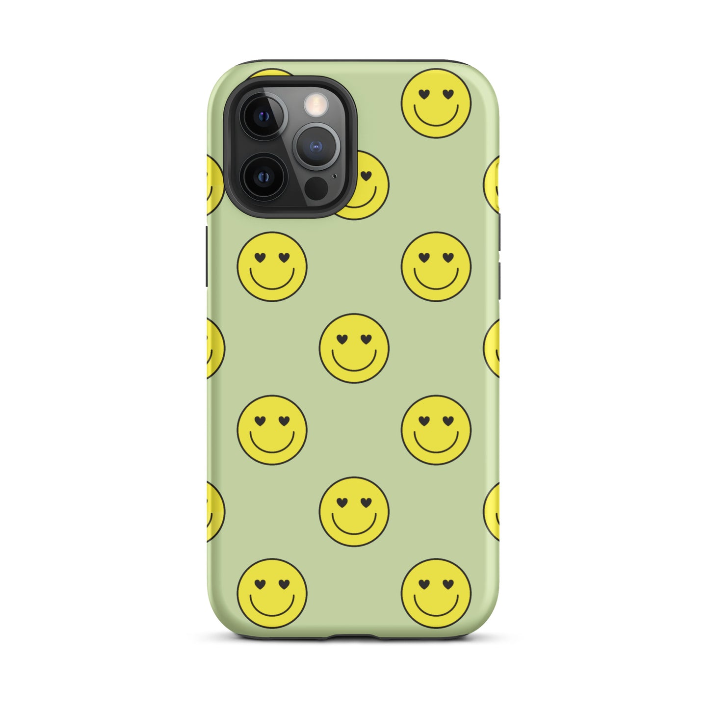 Neon Smiley Faces iPhone Case iPhone 12 Pro Max Matte