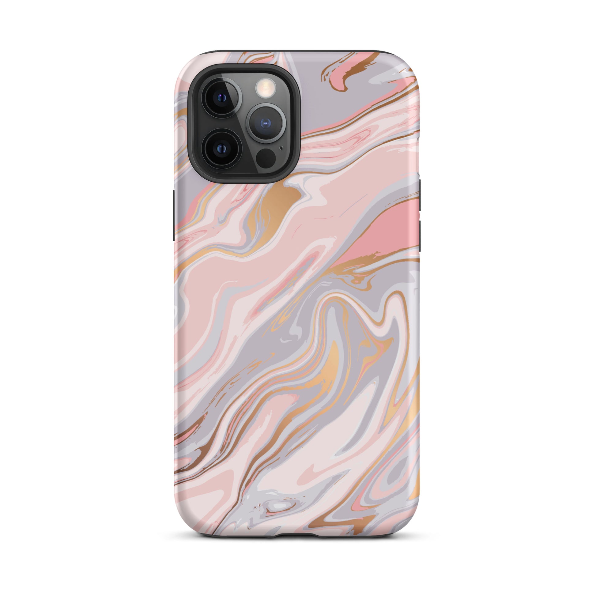 Rose Marble iPhone Case iPhone 12 Pro Max Matte