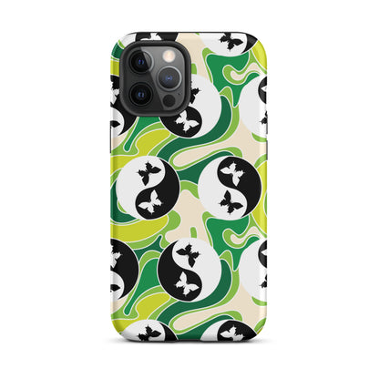 Yin Yang Butterfly iPhone Case Matte iPhone 12 Pro Max