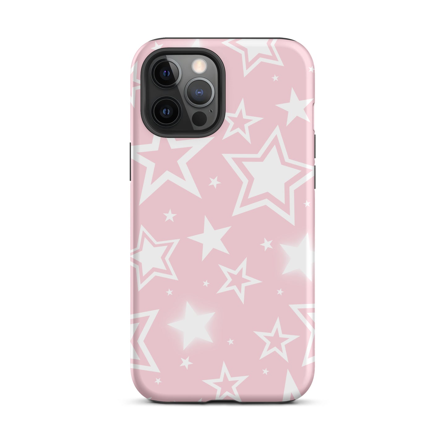 Y2K Pink Stars iPhone Case