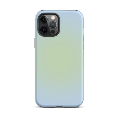 Blue & Green Aura iPhone Case