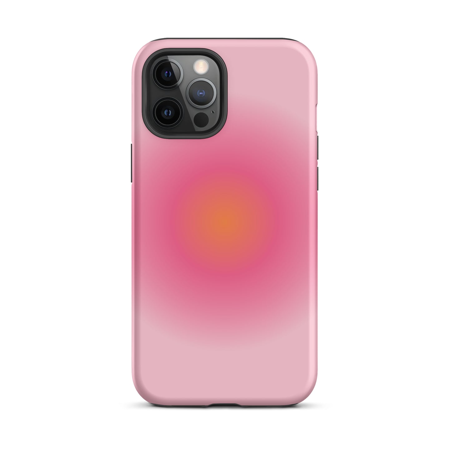 Pink Aura iPhone Case