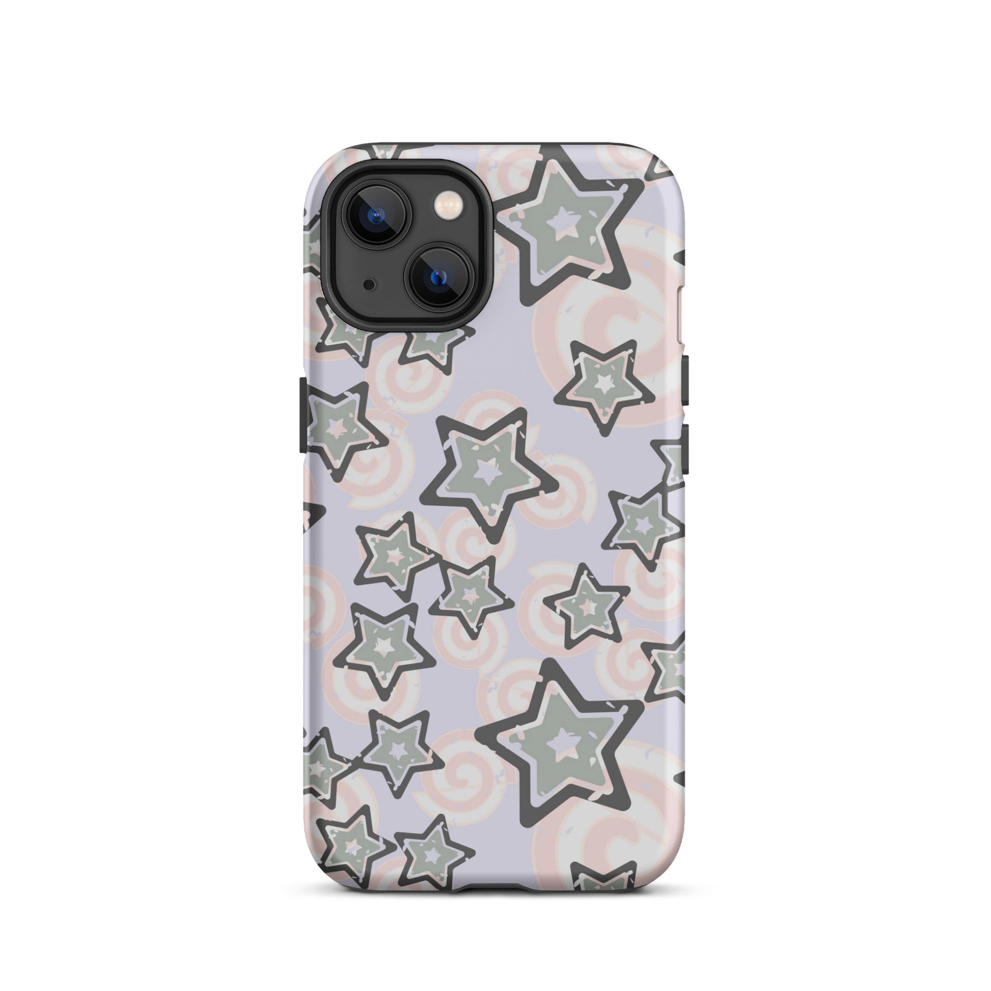 Y2K Gray Star iPhone Case Matte iPhone 13