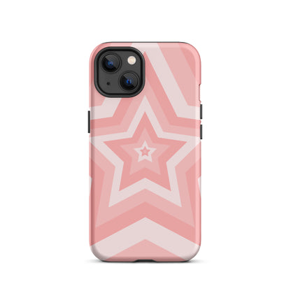 Pink Starburst iPhone Case iPhone 13 Matte