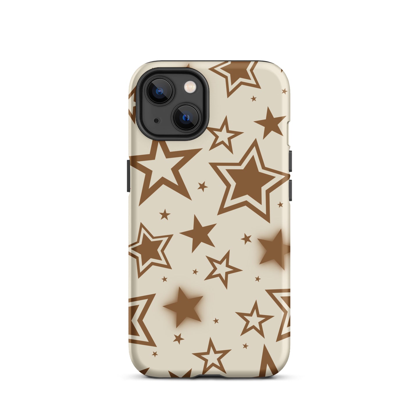 Brown Stardust iPhone Case