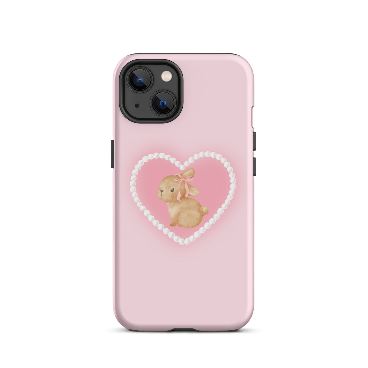 Heart Bunny iPhone Case