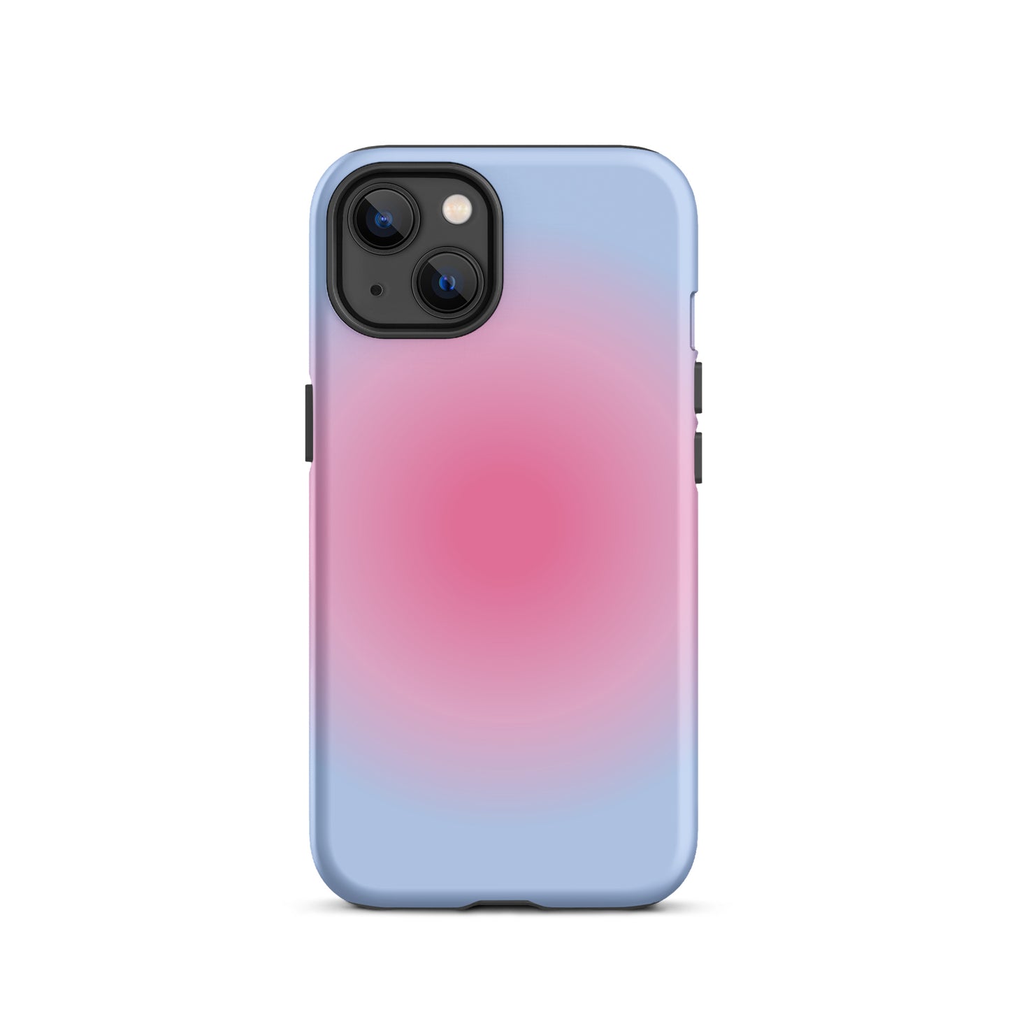 Pink & Blue Aura iPhone Case
