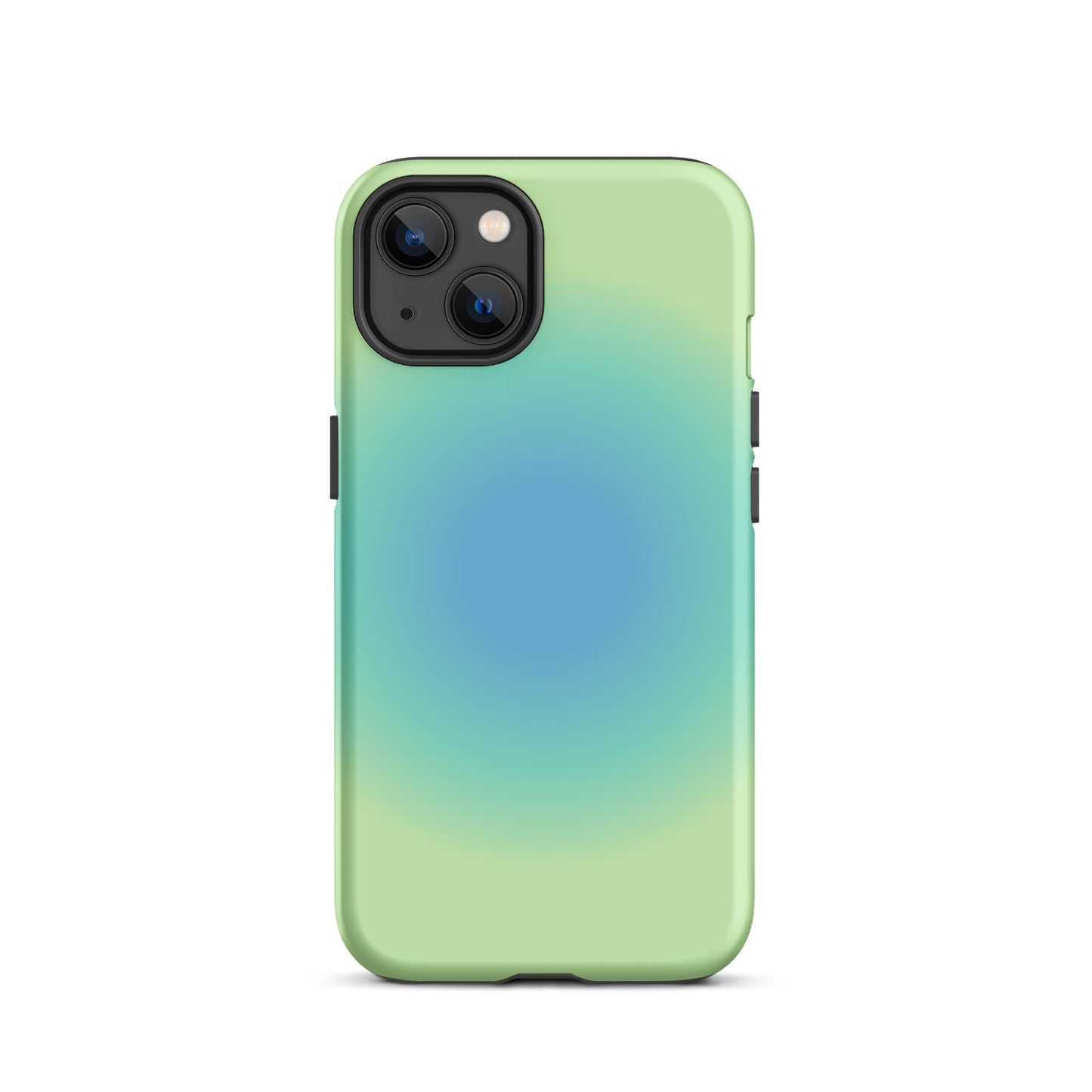 Blue & Green Aura iPhone Case