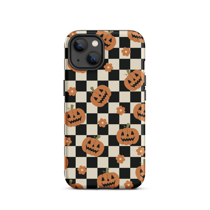 Retro Pumpkins iPhone Case