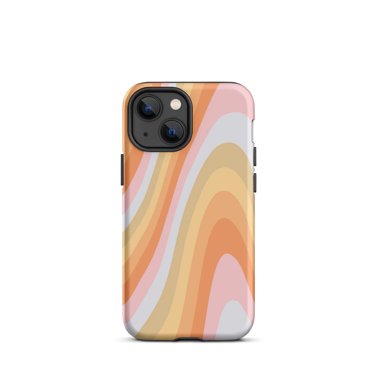 Rainbow Waves iPhone Case iPhone 13 mini Matte