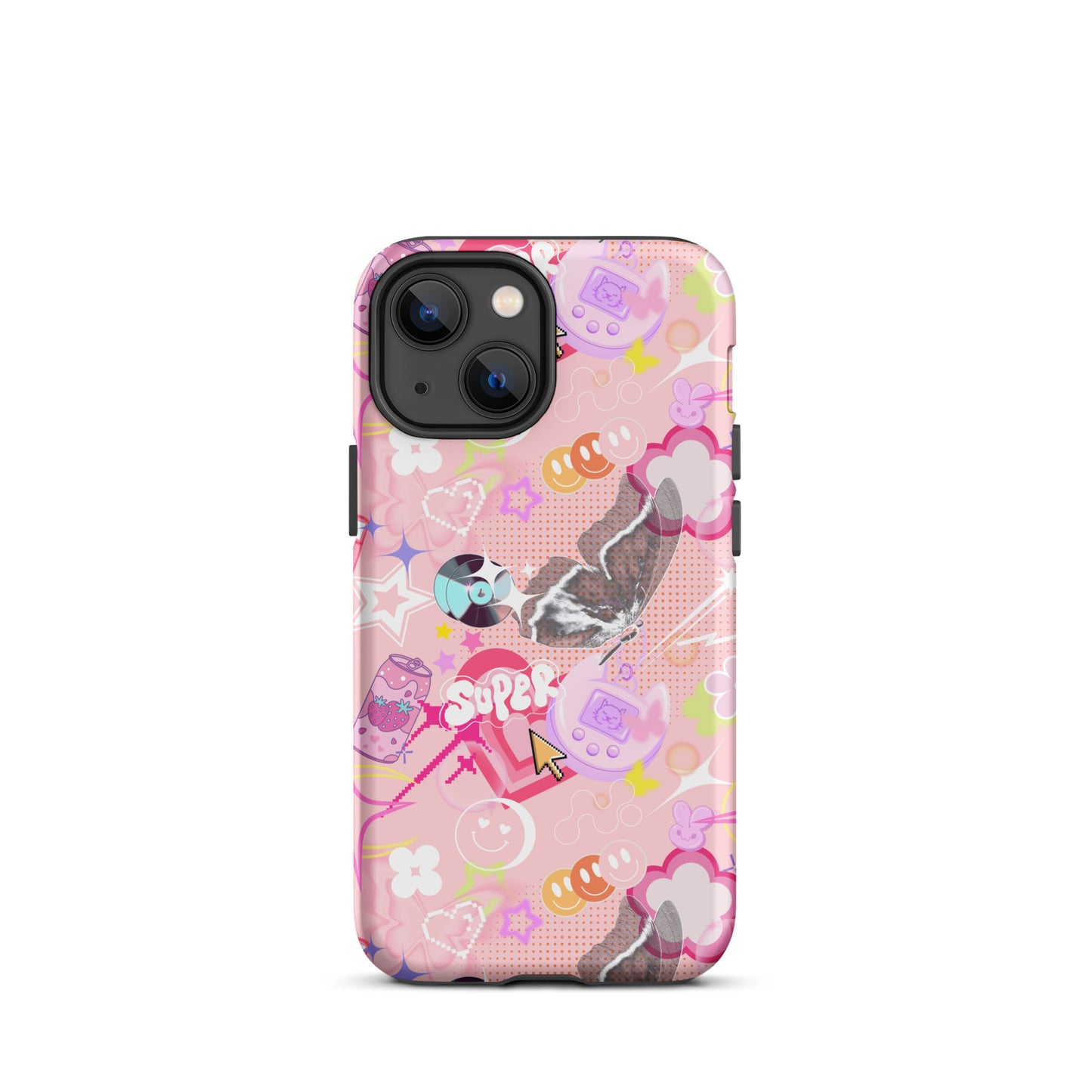 Y2K Pink Retro iPhone Case