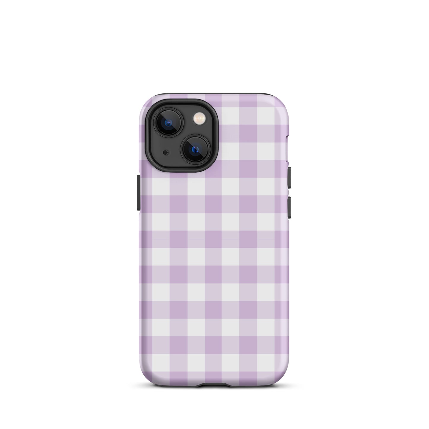 Purple Gingham iPhone Case