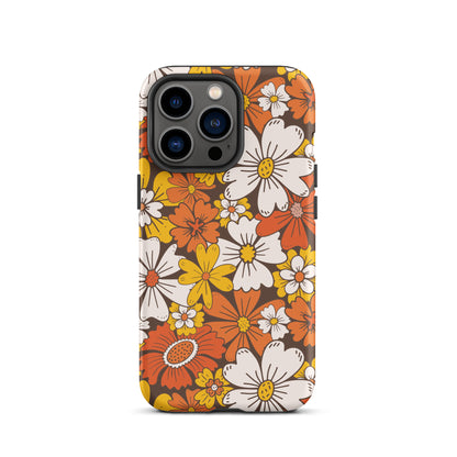 Retro Bloom iPhone Case iPhone 13 Pro Matte