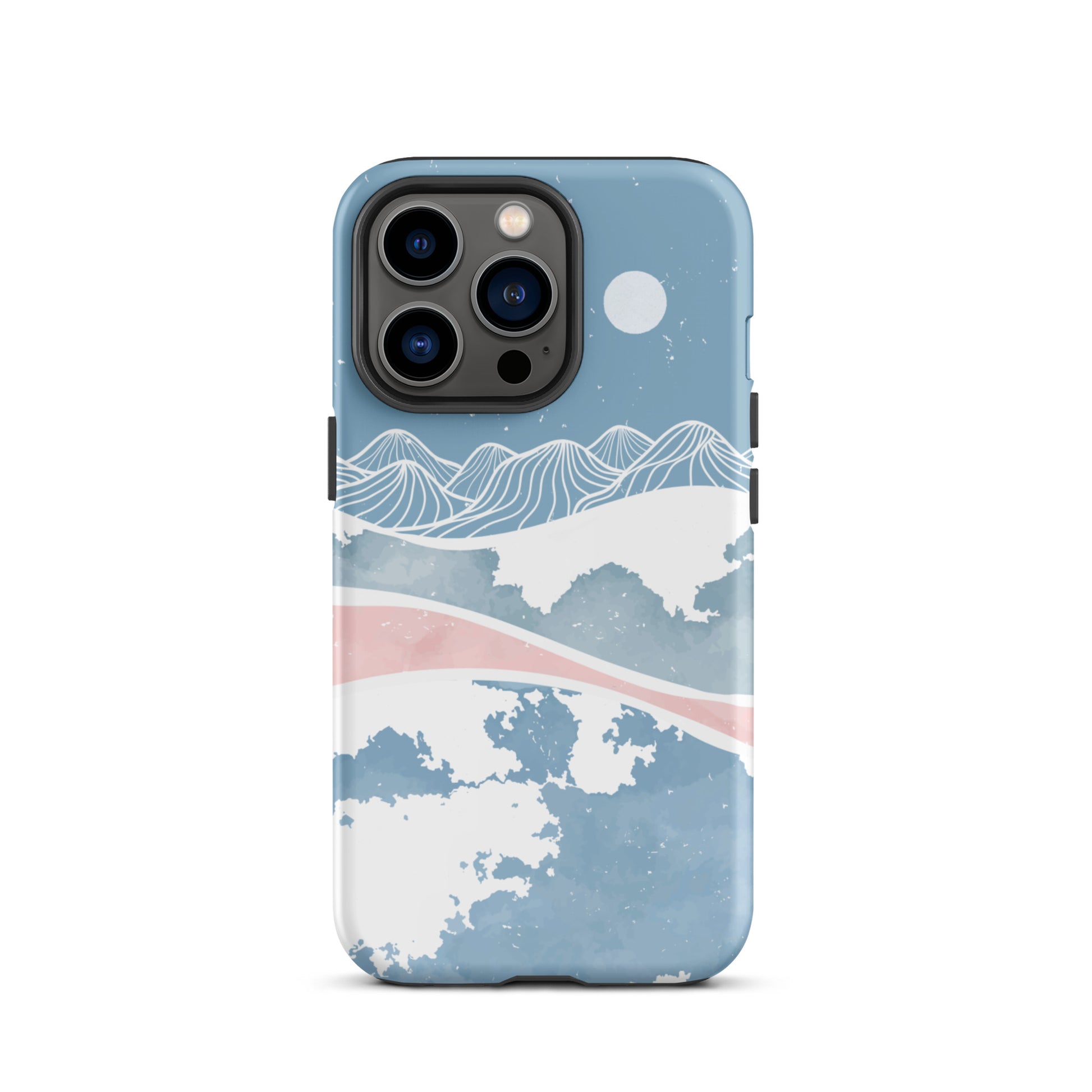 Blue Winter Night iPhone Case iPhone 13 Pro Matte