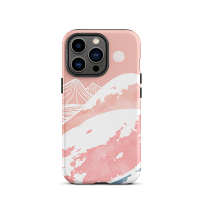 Pink Winter Night iPhone Case iPhone 13 Pro Matte