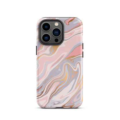 Rose Marble iPhone Case iPhone 13 Pro Matte