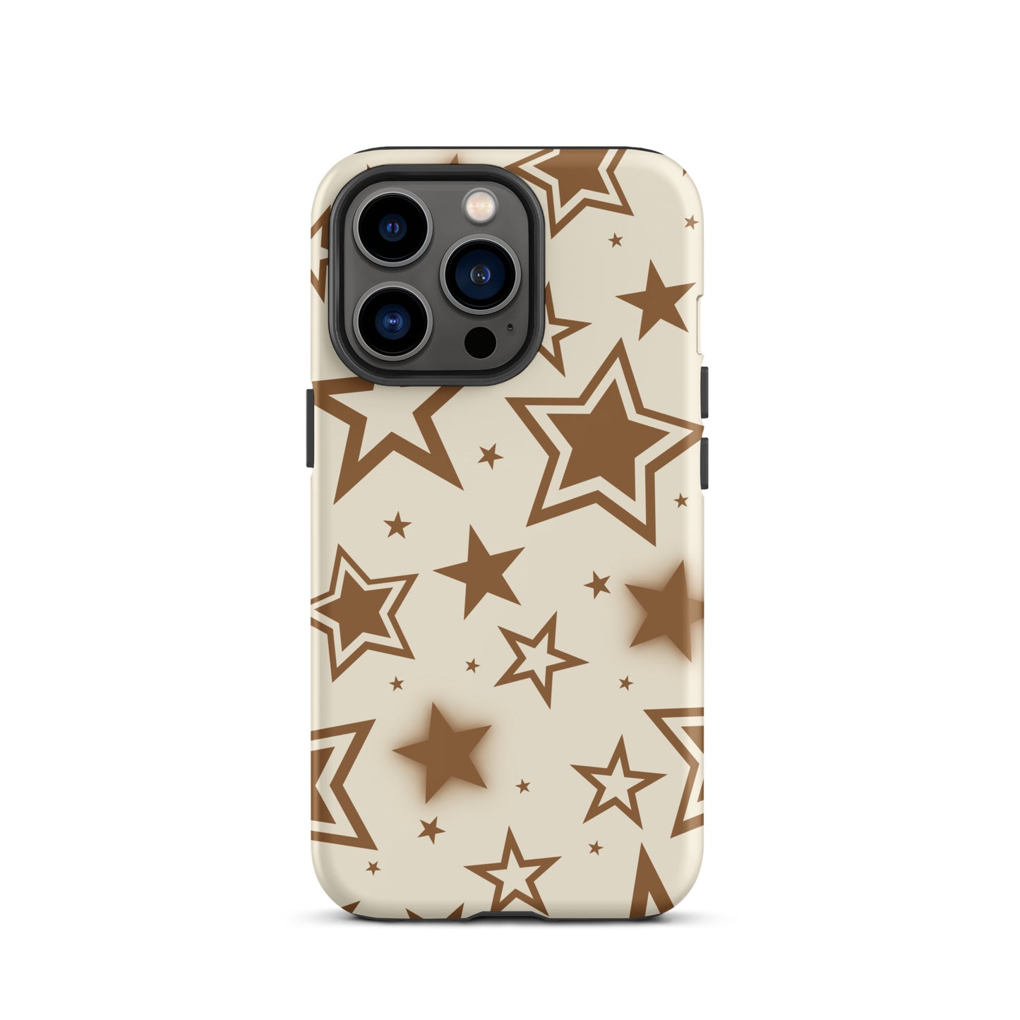 Brown Stardust iPhone Case