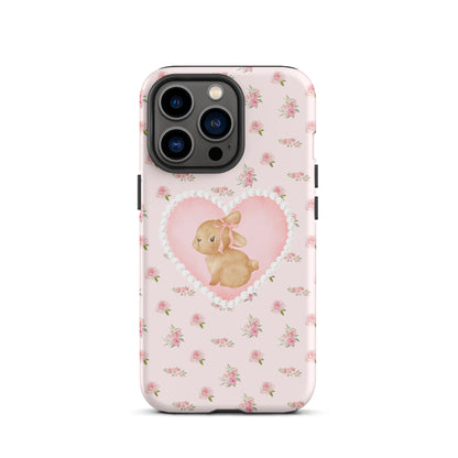 Rosy Bunny iPhone Case