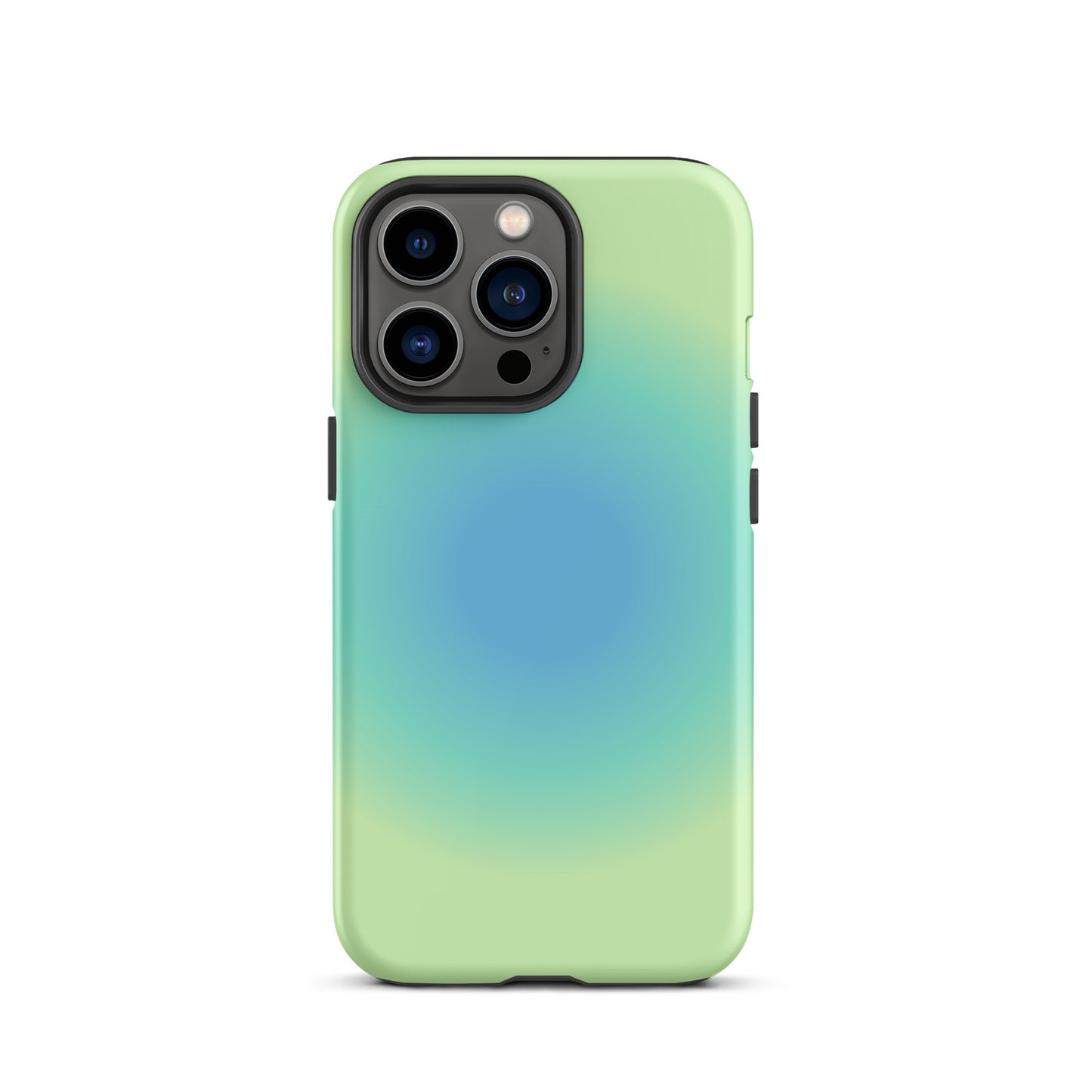 Blue & Green Aura iPhone Case