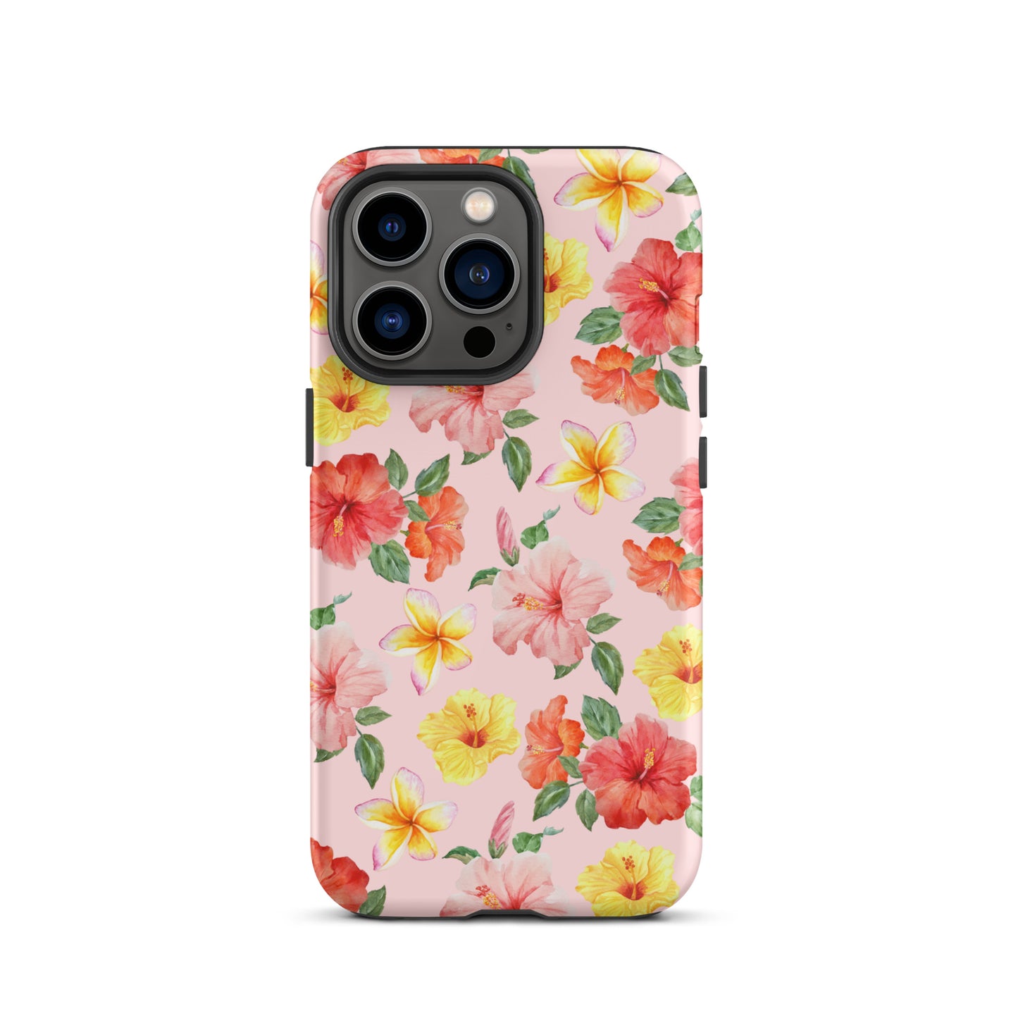 Pink Hibiscus Bloom iPhone Case