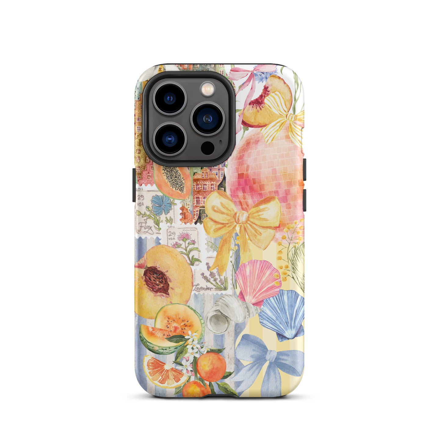 Coquette Summer Collage iPhone Case