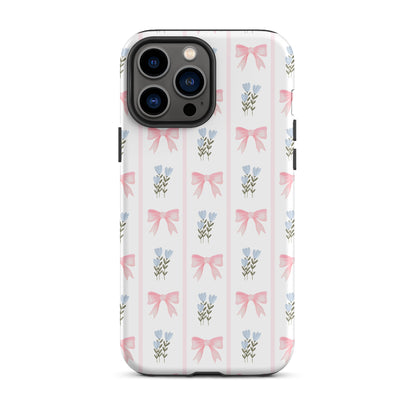 Pink Bows iPhone Case