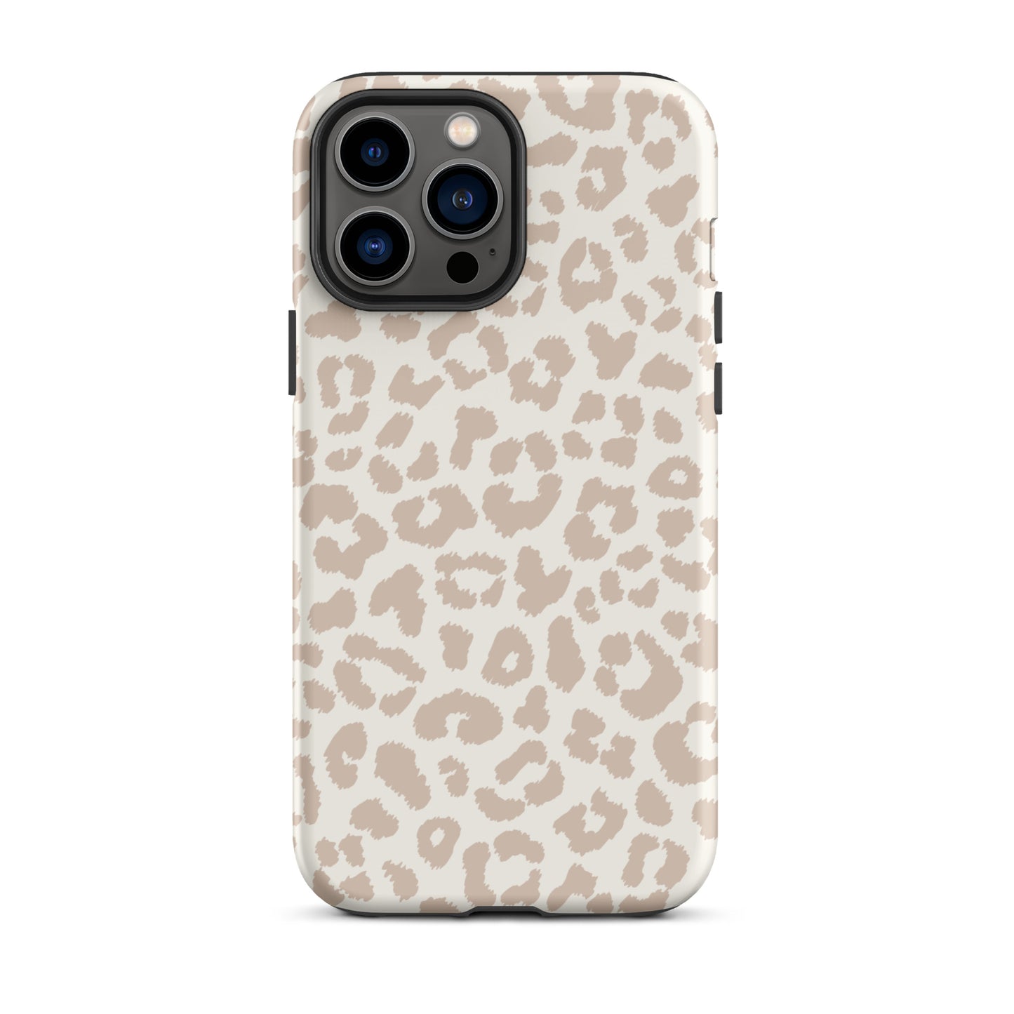 Light Brown Leopard iPhone Case