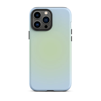 Blue & Green Aura iPhone Case