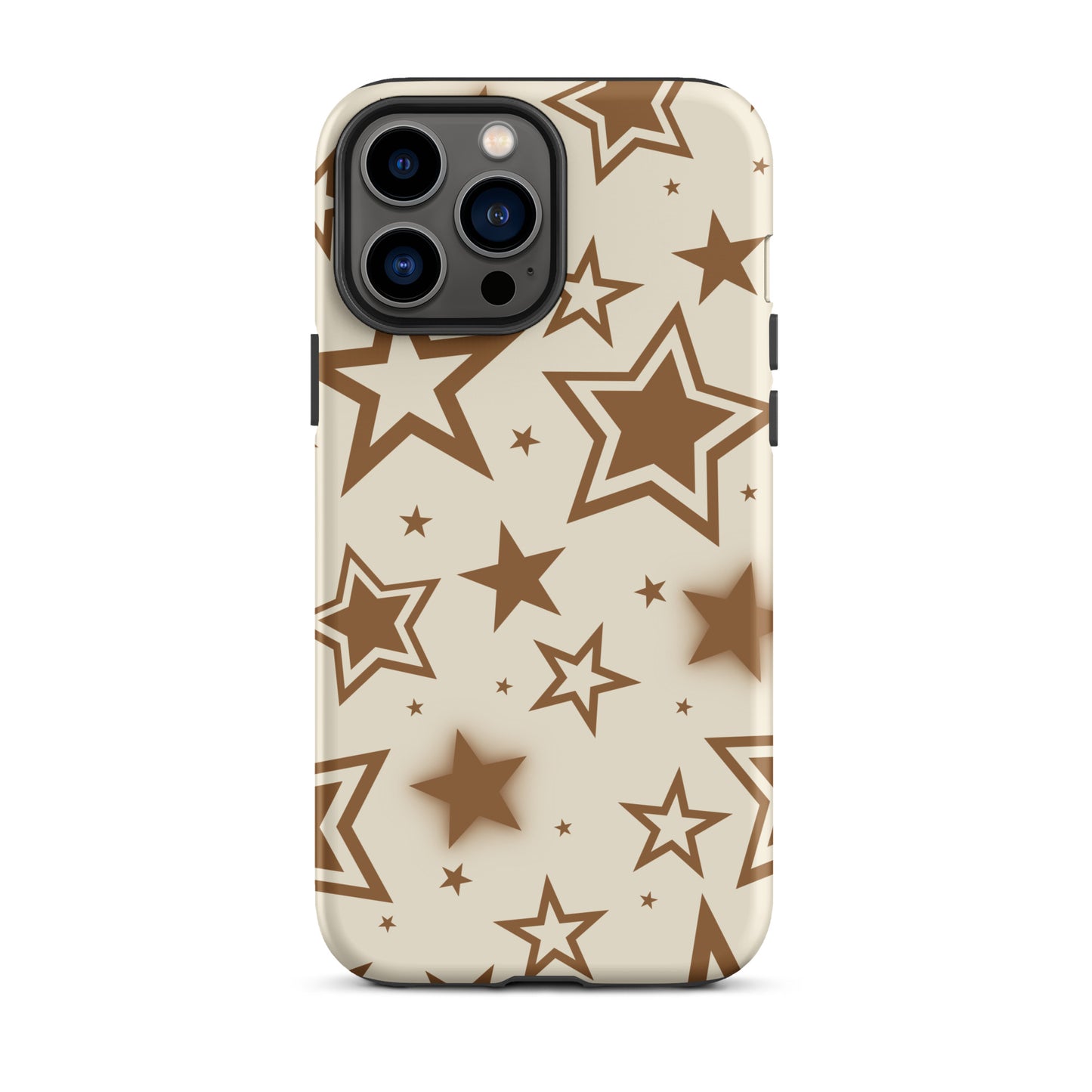 Brown Stardust iPhone Case