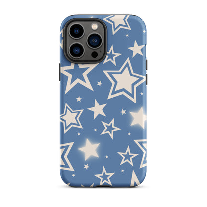 Blue Stardust iPhone Case