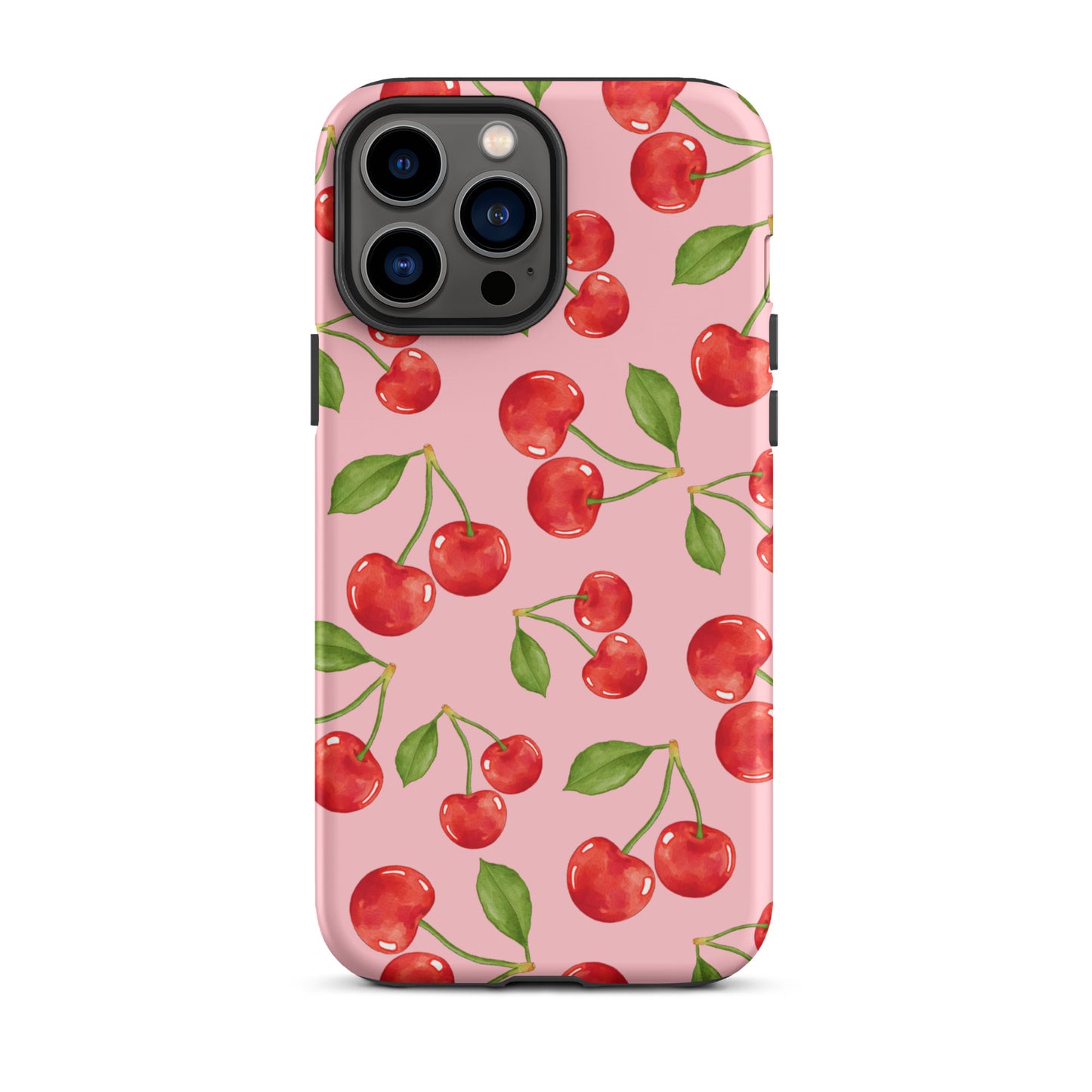 Cherry Rain iPhone Case