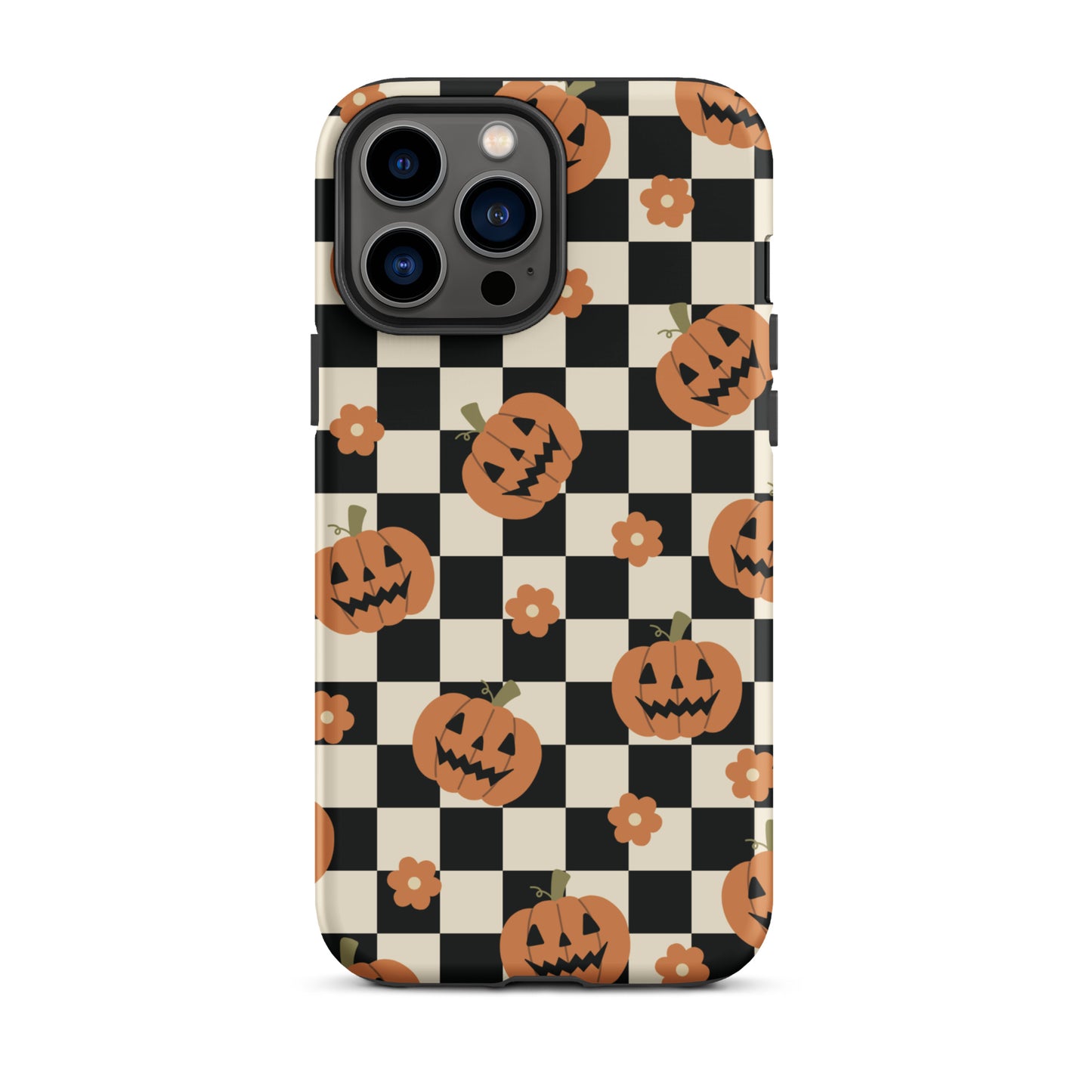 Retro Pumpkins iPhone Case