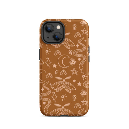 Golden Serpent iPhone Case iPhone 14 Matte