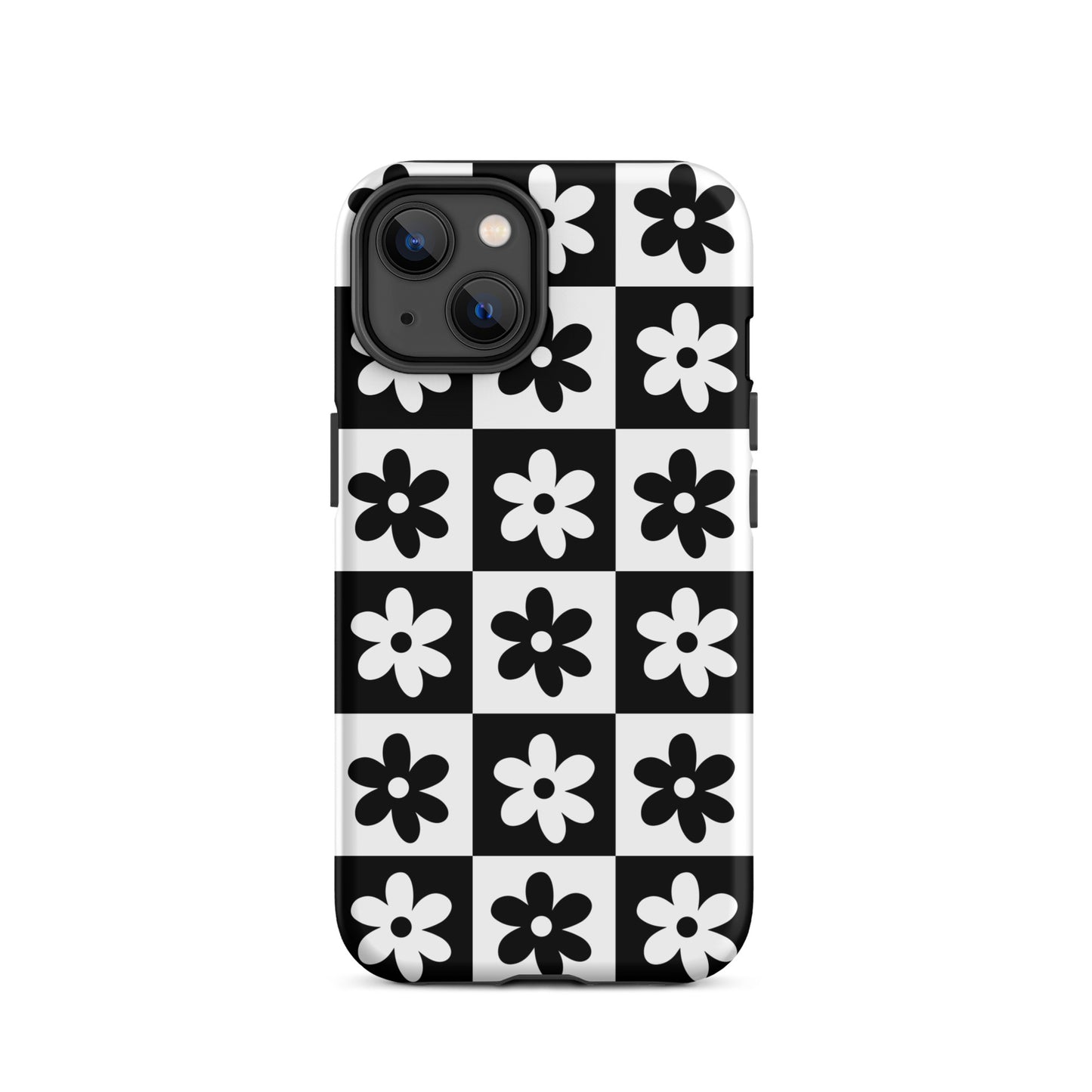 Black & White Garden iPhone Case iPhone 14 Matte