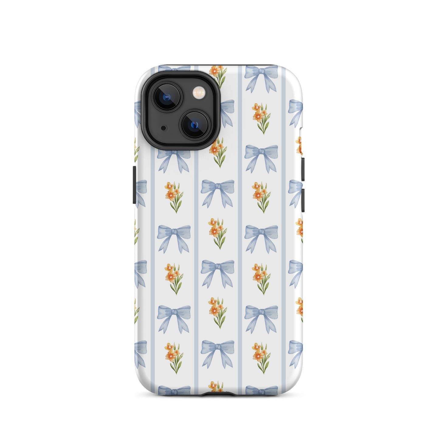 Blue Bows iPhone Case