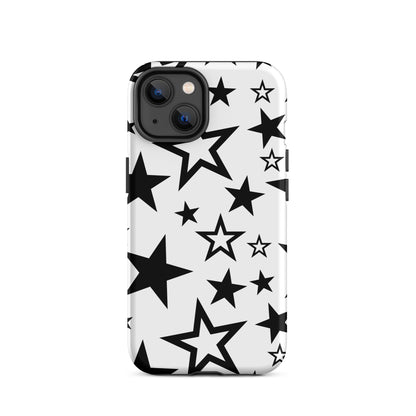 Mono Y2K Stars iPhone Case