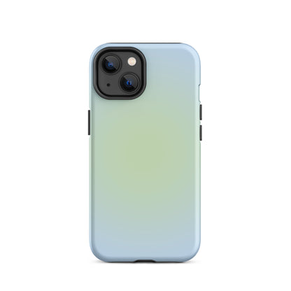 Blue & Green Aura iPhone Case