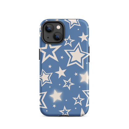 Blue Stardust iPhone Case