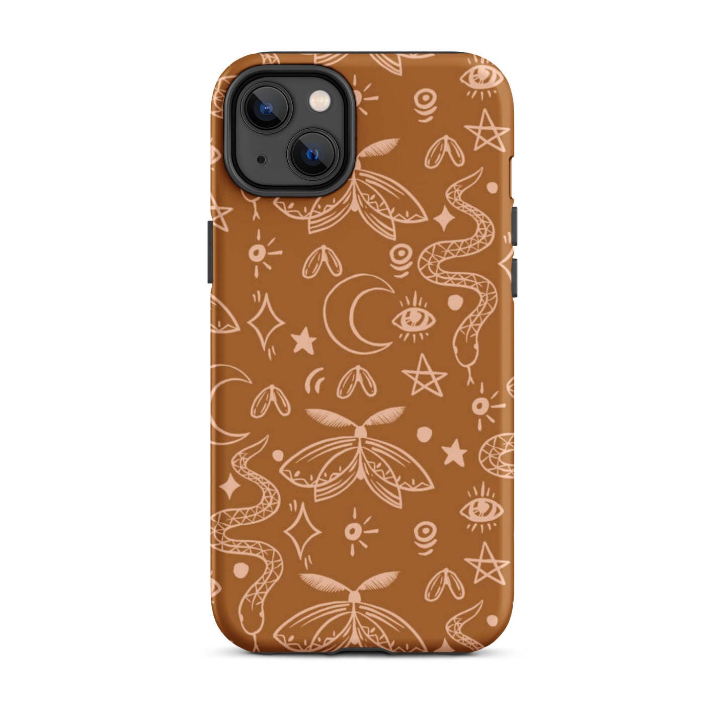 Golden Serpent iPhone Case iPhone 14 Plus Matte